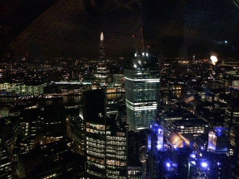 View from the 42nd floor of the Gherkin